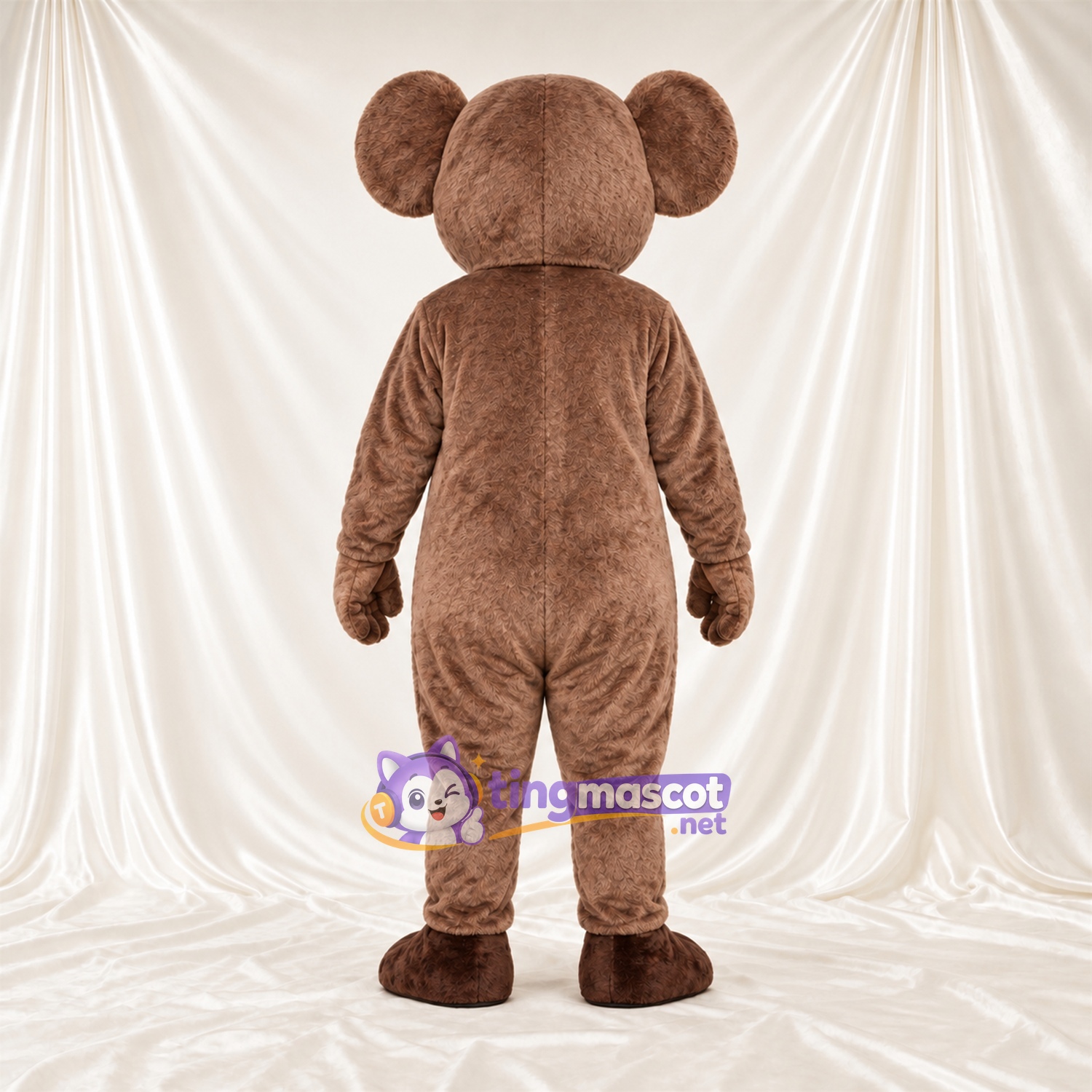 Brown Koala Mascot Costume - Cream Belly and Cream Inner Ears Brown Koala Mascot Costume - Cream Belly and Cream Inner Ears