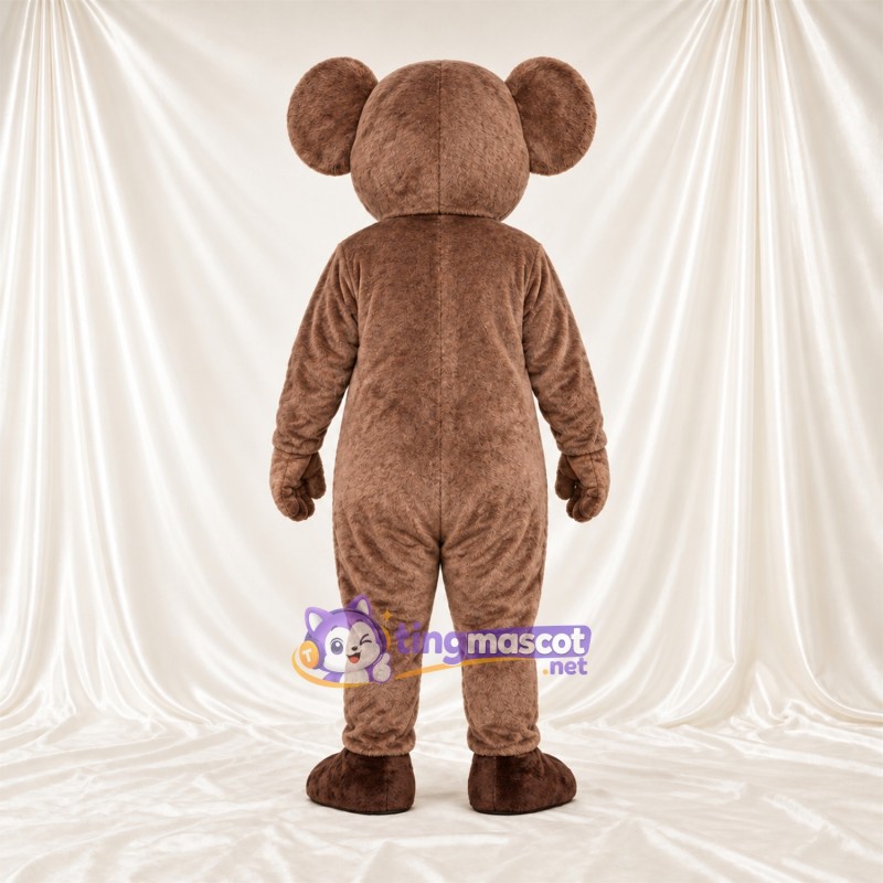 Brown Koala Mascot Costume - Cream Belly and Cream Inner Ears Brown Koala Mascot Costume - Cream Belly and Cream Inner Ears