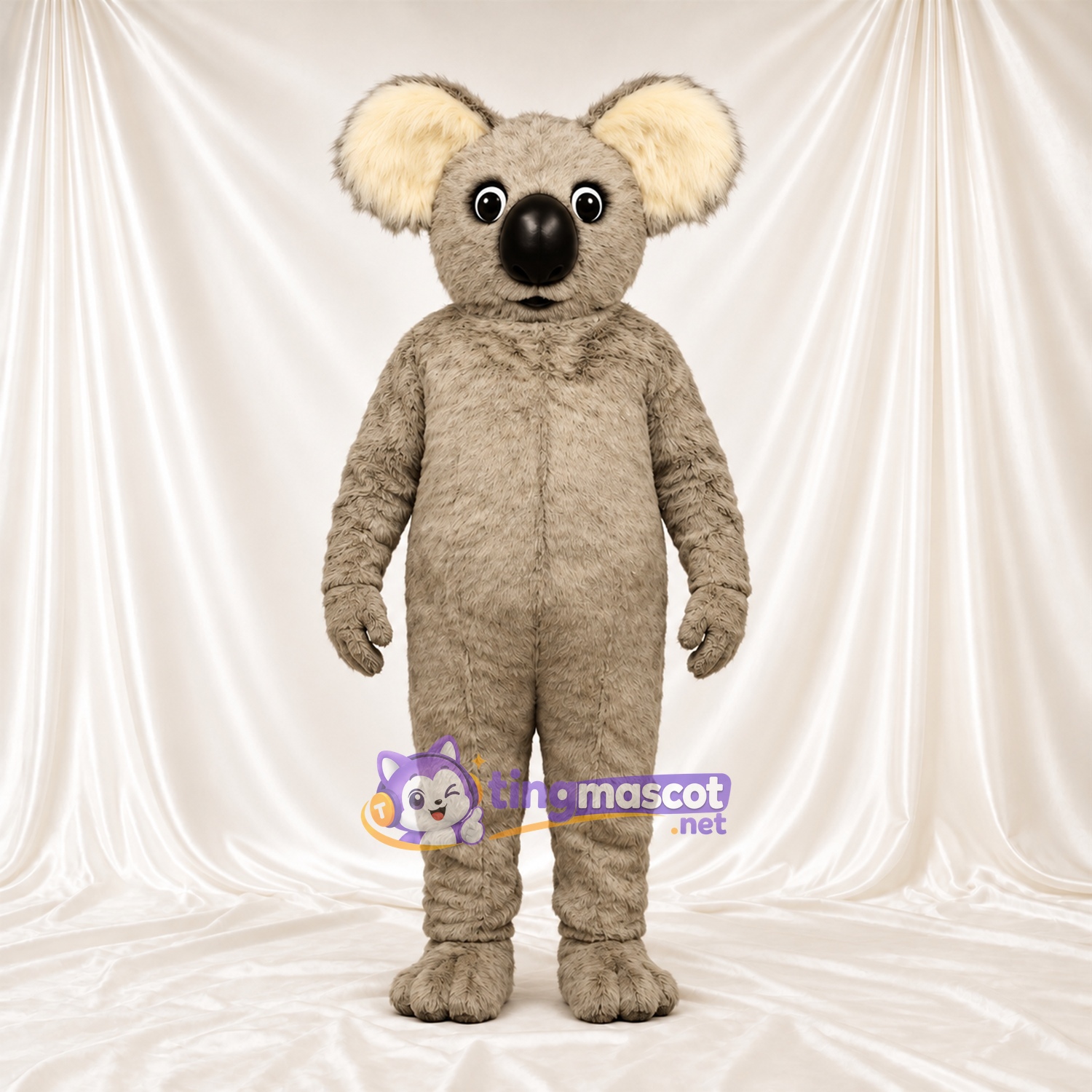 Costume de mascotte Koala – brun clair Costume de mascotte Koala – brun clair