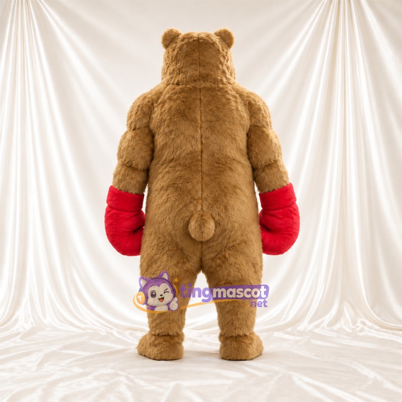 Maskottchenkostüm Bär – braun – Handschuhe Maskottchenkostüm Bär – braun – Handschuhe