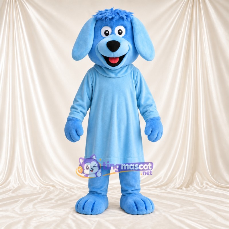 Costume de mascotte Chien – bleu – Manteau (bleu clair) Costume de mascotte Chien – bleu – Manteau (bleu clair)