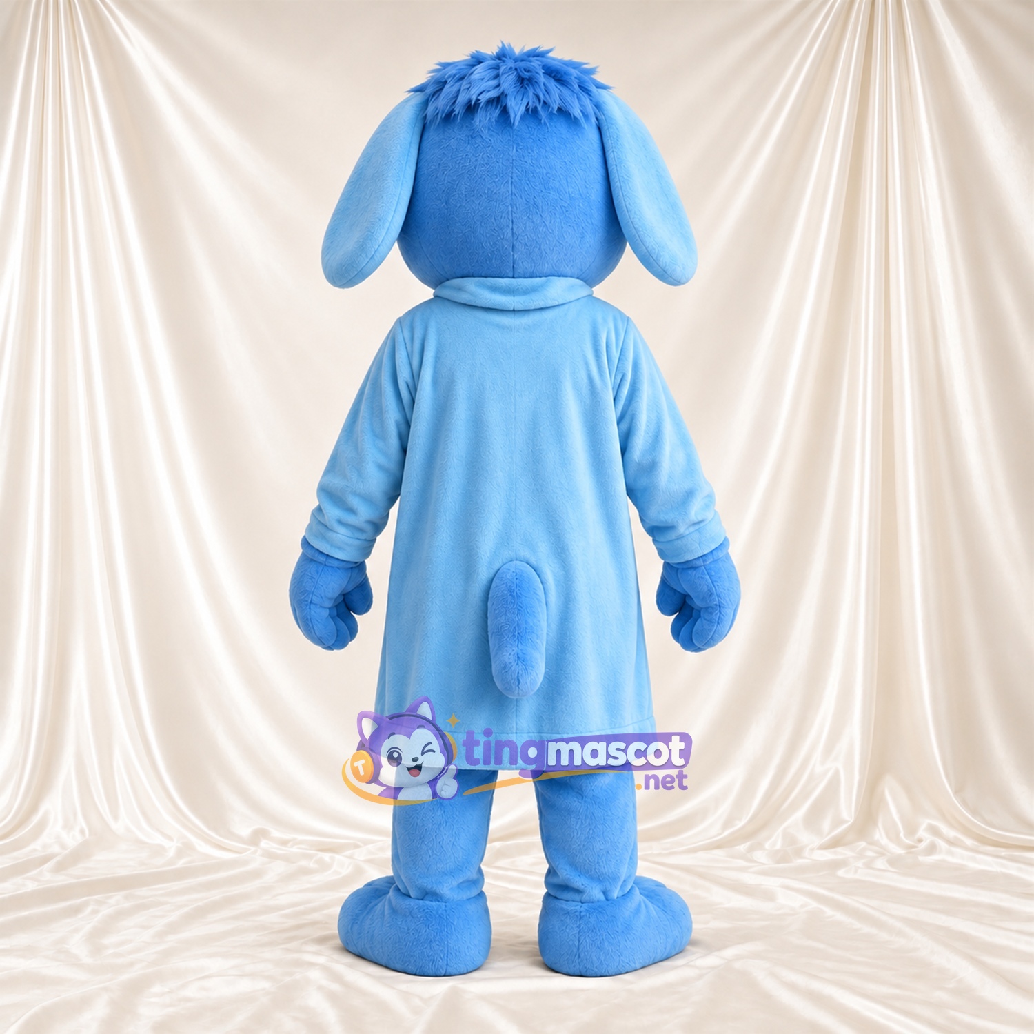 Costume de mascotte Chien – bleu – Manteau (bleu clair) Costume de mascotte Chien – bleu – Manteau (bleu clair)
