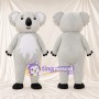 Costume de mascotte Koala – blanc – Feuille; Ventre (blanc)