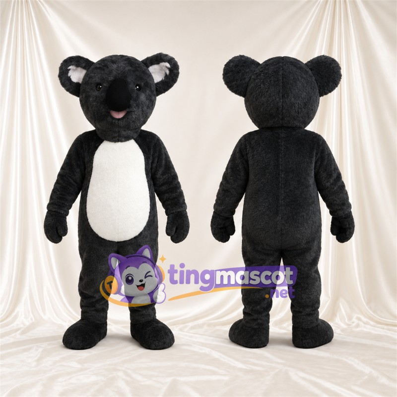 Black Koala Mascot Costume