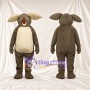 Brown Koala Mascot Costume - Cream Belly