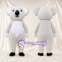 Costume de mascotte Koala – blanc – Feuille; Ventre (blanc)