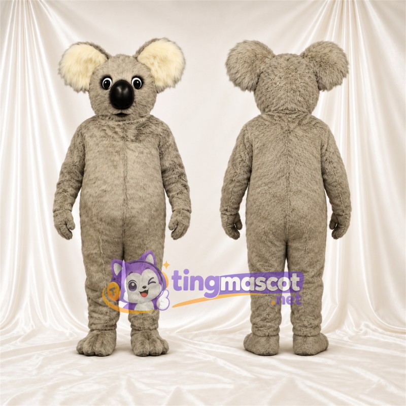 Costume de mascotte Koala – brun clair