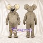 Costume de mascotte Koala – brun clair