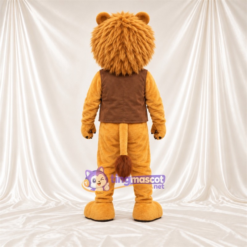 Costume de mascotte Lion – brun clair – Chemise Costume de mascotte Lion – brun clair – Chemise