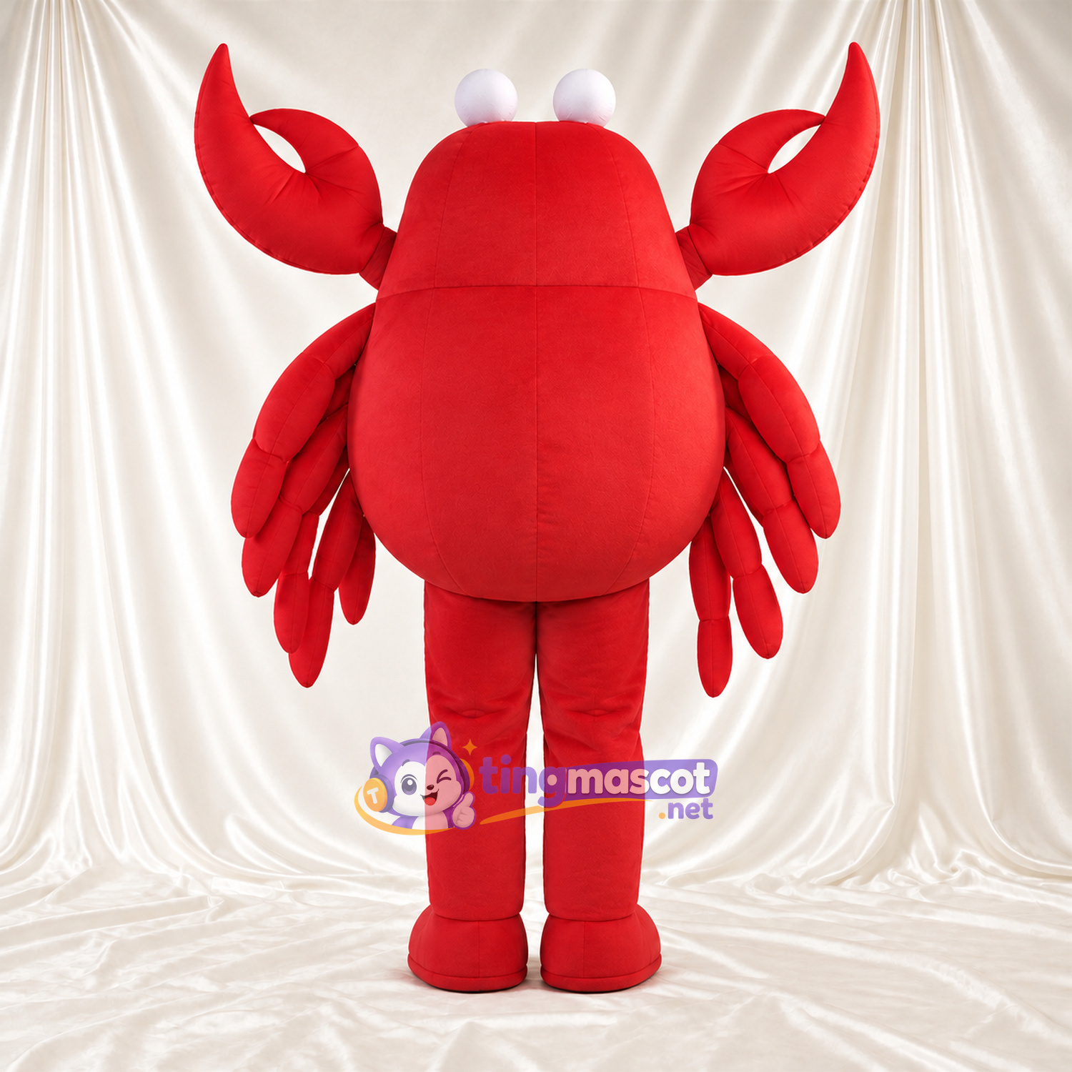 Costume de mascotte Crabe – rouge Costume de mascotte Crabe – rouge