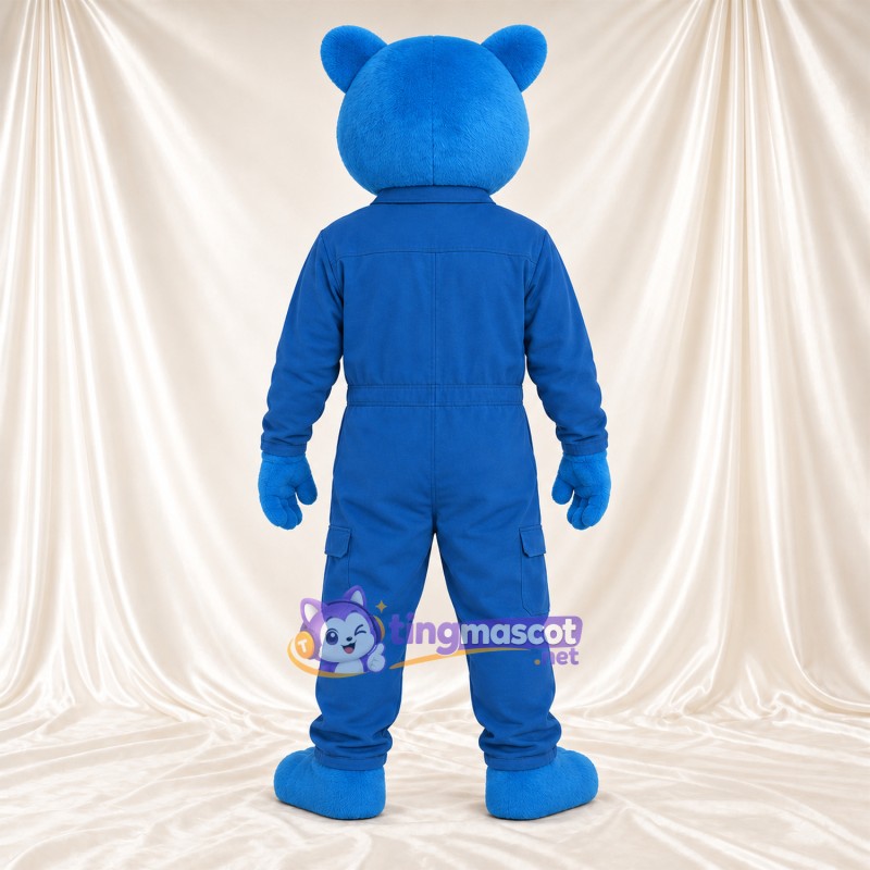 Costume de mascotte Panthère – bleu – Combinaison (bleu) Costume de mascotte Panthère – bleu – Combinaison (bleu)