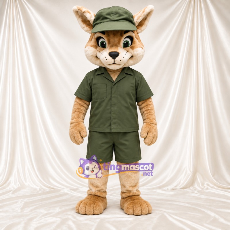 Costume de mascotte Renard – brun clair – Tenue Costume de mascotte Renard – brun clair – Tenue
