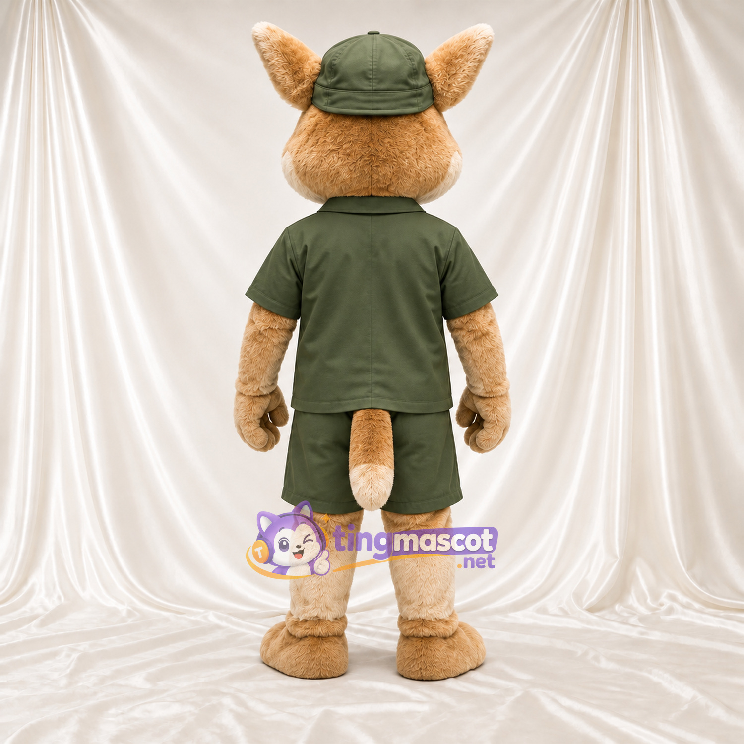 Costume de mascotte Renard – brun clair – Tenue Costume de mascotte Renard – brun clair – Tenue