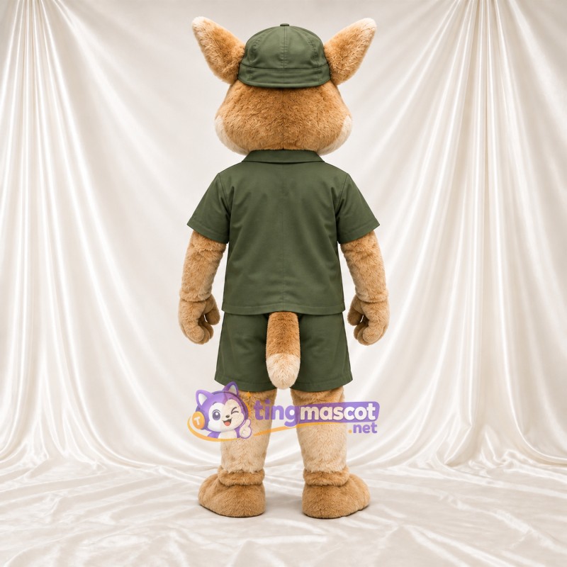 Costume de mascotte Renard – brun clair – Tenue Costume de mascotte Renard – brun clair – Tenue