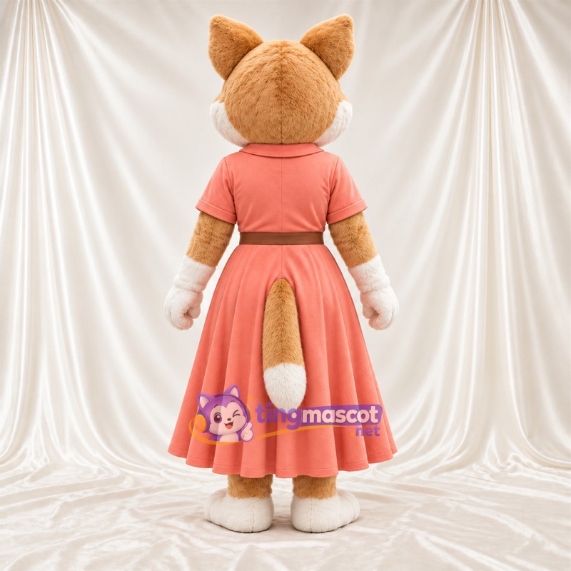 Costume de mascotte Renard – brun clair – Robe Costume de mascotte Renard – brun clair – Robe