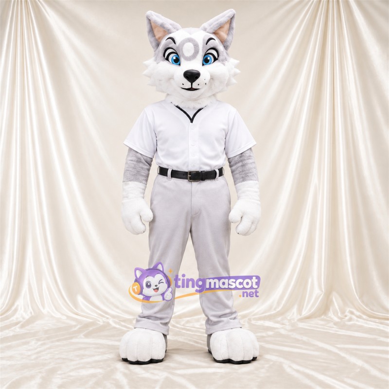 Costume de mascotte Chat – blanc – Tenue (blanc) Costume de mascotte Chat – blanc – Tenue (blanc)