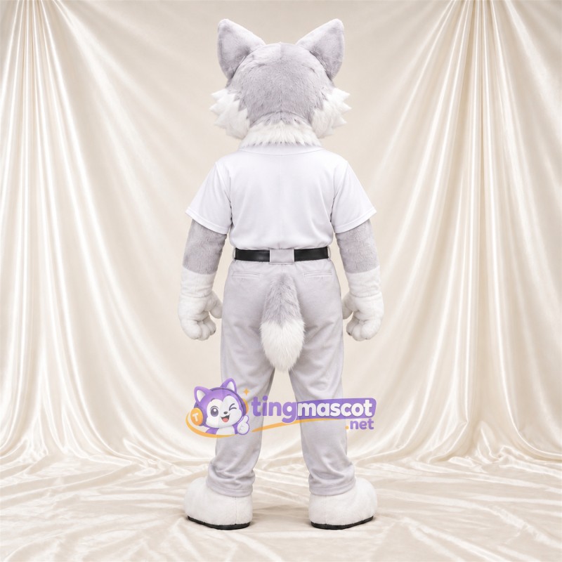 Costume de mascotte Chat – blanc – Tenue (blanc) Costume de mascotte Chat – blanc – Tenue (blanc)