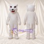 Costume de mascotte Chat sauvage – blanc