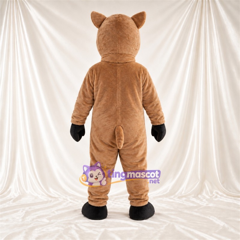 Maskottchenkostüm Schwein – braun Maskottchenkostüm Schwein – braun