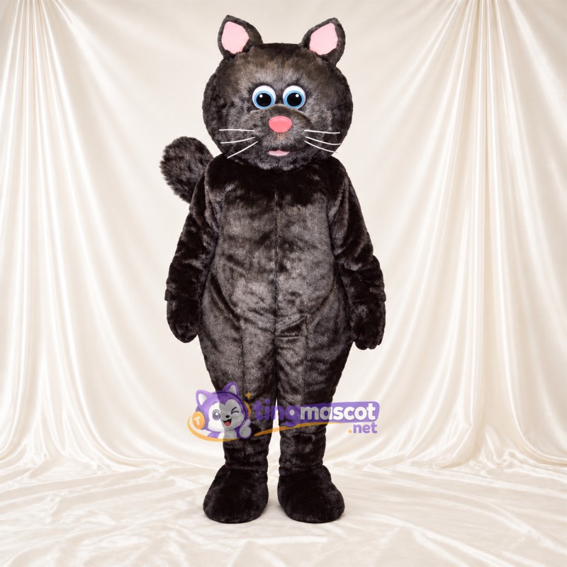 Maskottchenkostüm Katze – dunkelgrau Maskottchenkostüm Katze – dunkelgrau