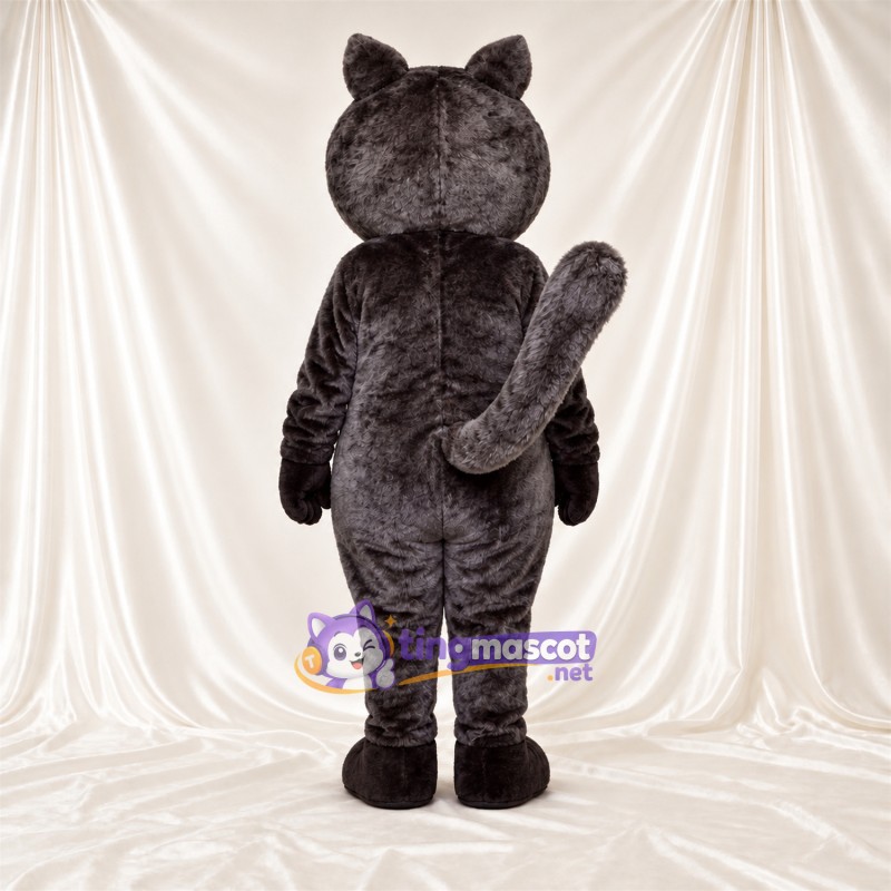 Maskottchenkostüm Katze – dunkelgrau Maskottchenkostüm Katze – dunkelgrau