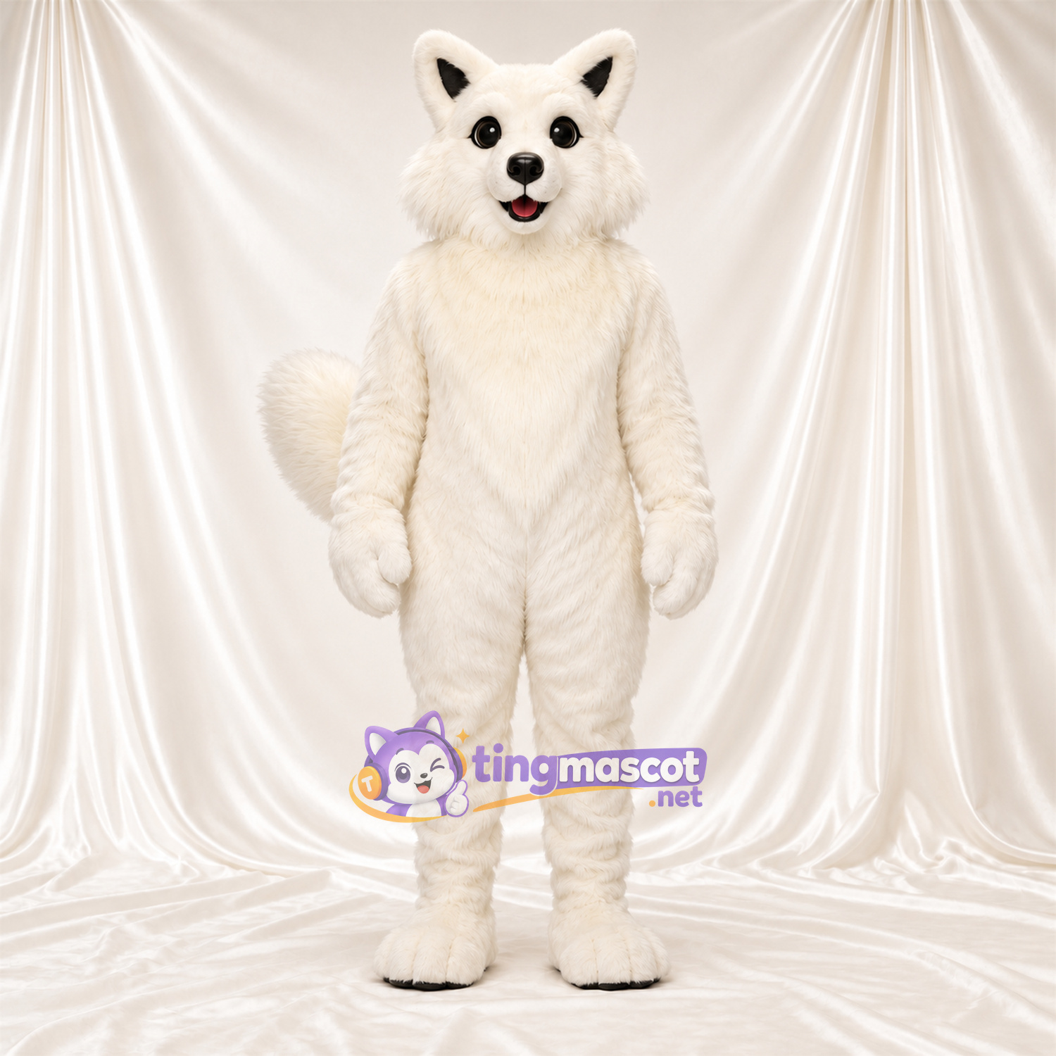Costume de mascotte Renard – blanc Costume de mascotte Renard – blanc