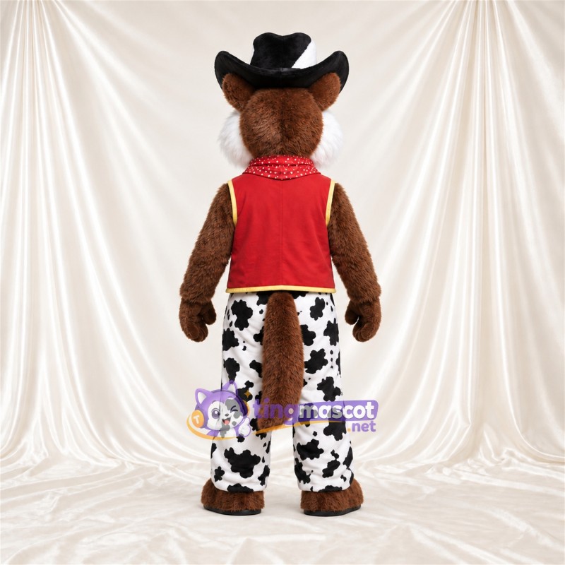 Costume de mascotte Coyote – marron – Tenue Costume de mascotte Coyote – marron – Tenue