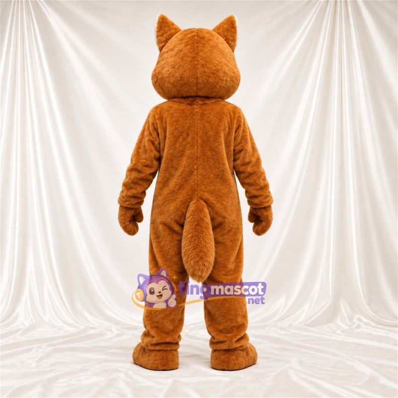 Maskottchenkostüm Fuchs – orange / weiß – Bauch (creme); Bart (weiß) Maskottchenkostüm Fuchs – orange / weiß – Bauch (creme); Bart (weiß)