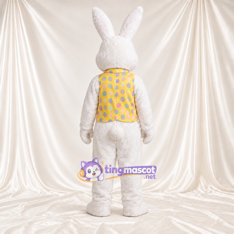 Costume de mascotte Lapin – blanc – Gilet Costume de mascotte Lapin – blanc – Gilet