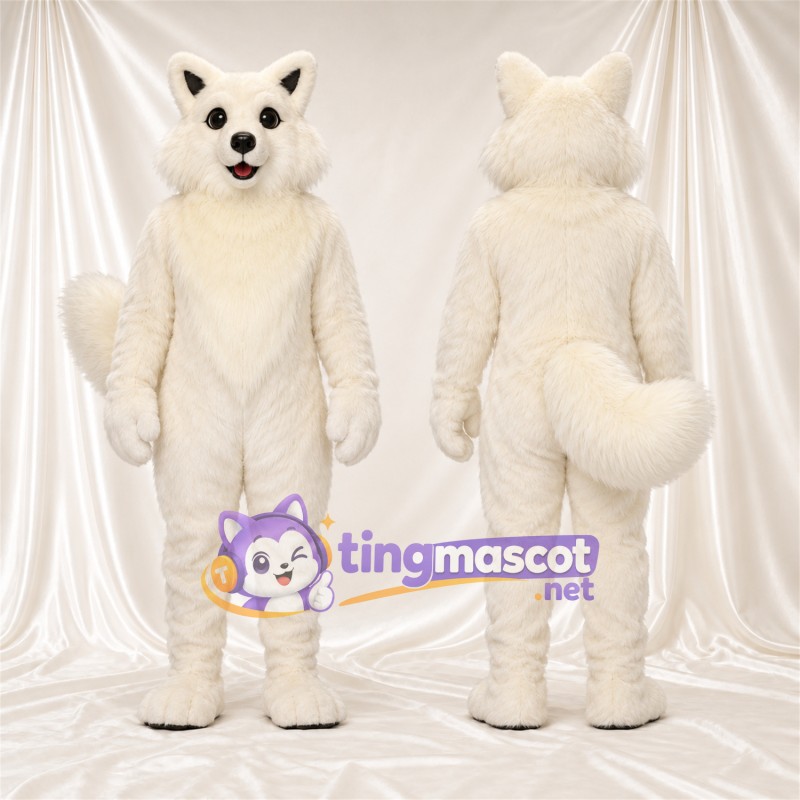 Costume de mascotte Renard – blanc