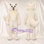 Costume de mascotte Renard – blanc