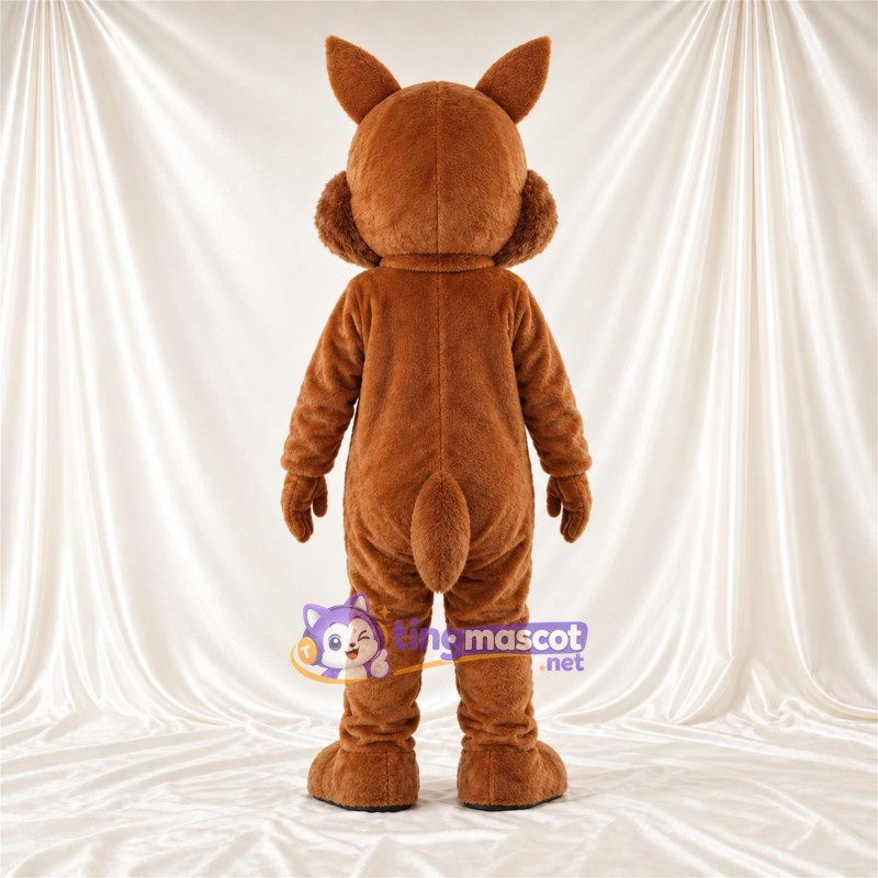 Brown and Cream Fox Mascot Costume Brown and Cream Fox Mascot Costume