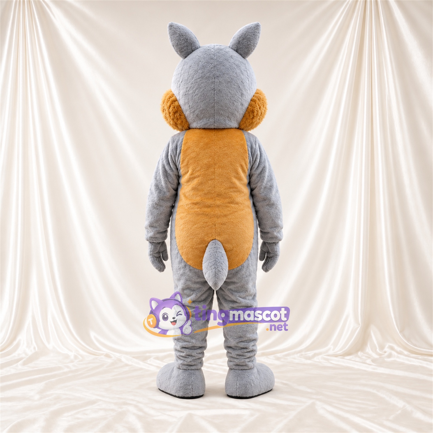 Costume de mascotte Renard – gris / brun clair Costume de mascotte Renard – gris / brun clair