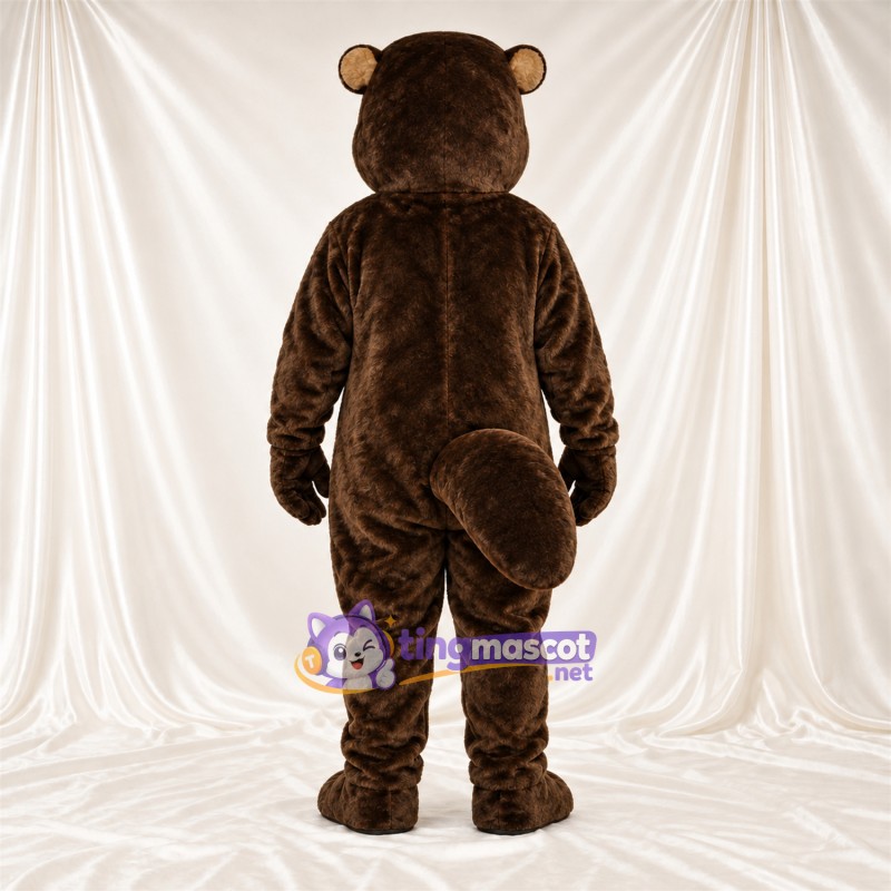 Maskottchenkostüm Eichhörnchen – braun – Buschiger Schwanz; Schnauze (creme) Maskottchenkostüm Eichhörnchen – braun – Buschiger Schwanz; Schnauze (creme)
