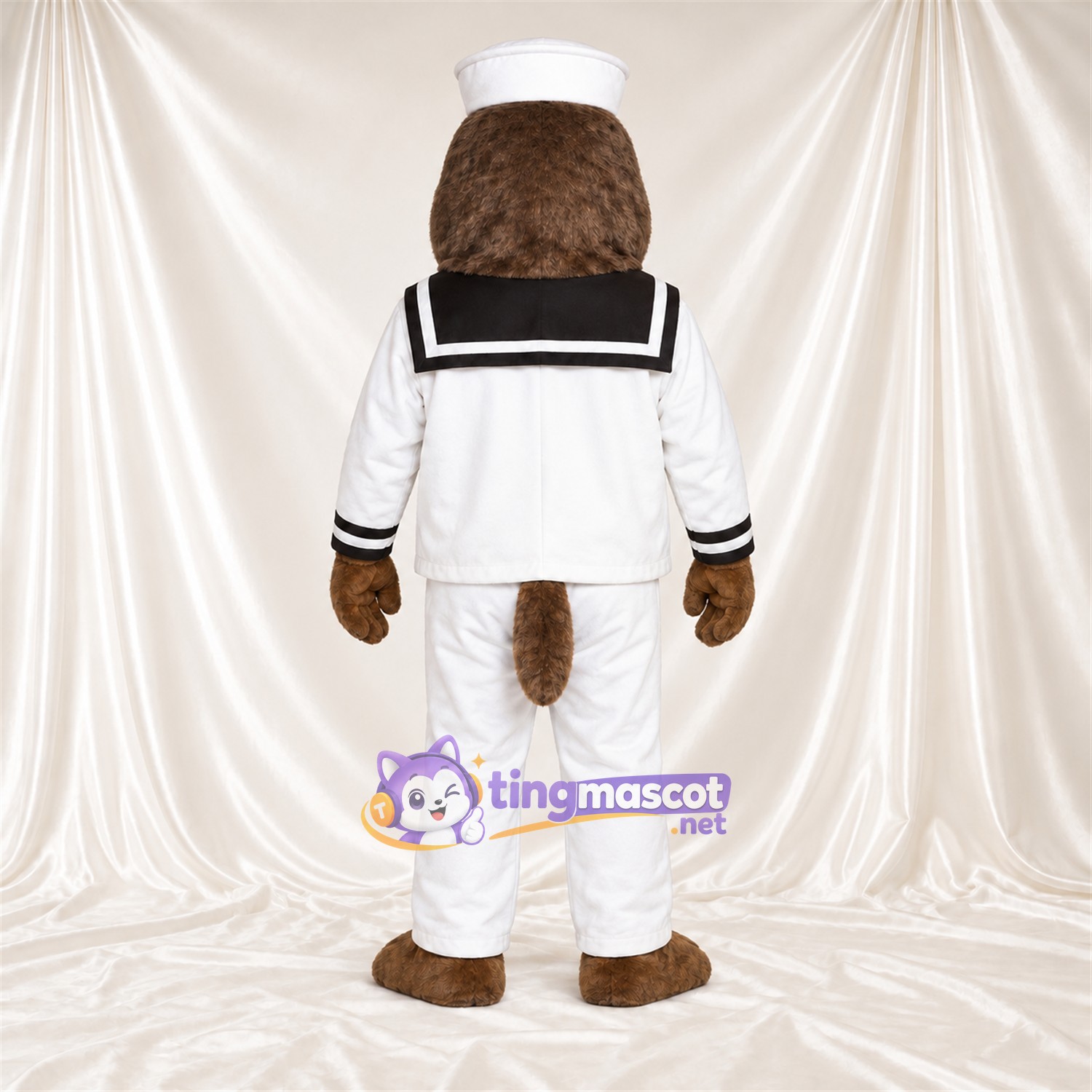 Maskottchenkostüm Walross – braun – Outfit Maskottchenkostüm Walross – braun – Outfit