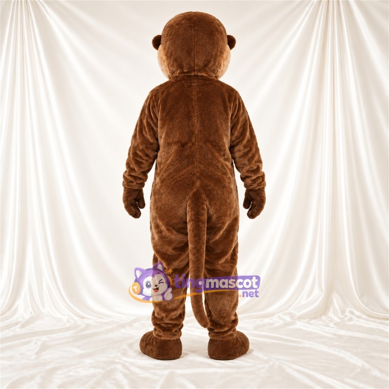 Costume de mascotte Loutre – marron – Petites oreilles rondes; Museau (brun clair) Costume de mascotte Loutre – marron – Petites oreilles rondes; Museau (brun clair)