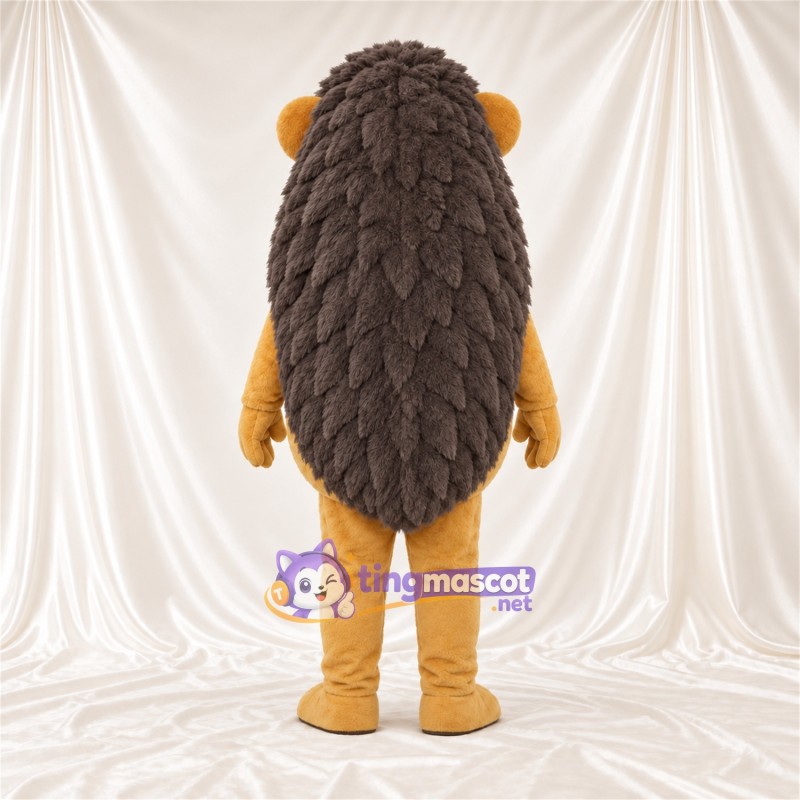 Costume de mascotte Hérisson – jaune / marron Costume de mascotte Hérisson – jaune / marron