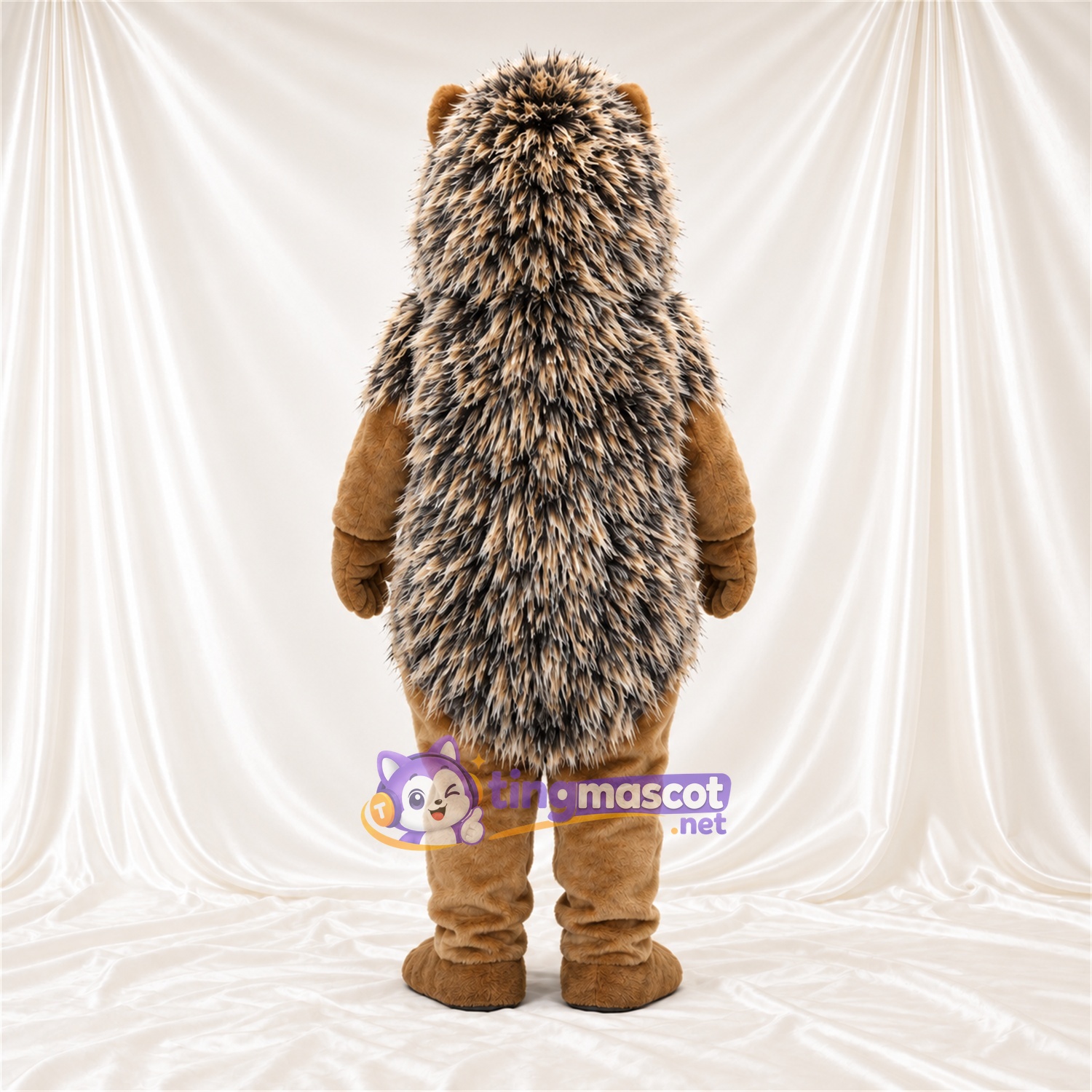 Costume de mascotte Hérisson – marron / brun clair Costume de mascotte Hérisson – marron / brun clair