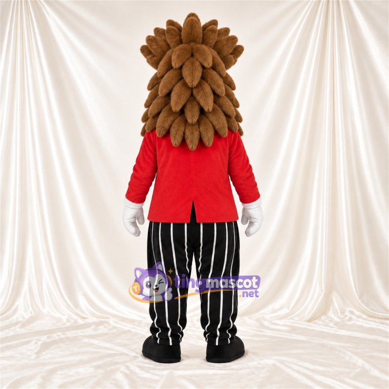 Costume de mascotte Hérisson – marron – Gilet (vert); Pantalon Costume de mascotte Hérisson – marron – Gilet (vert); Pantalon