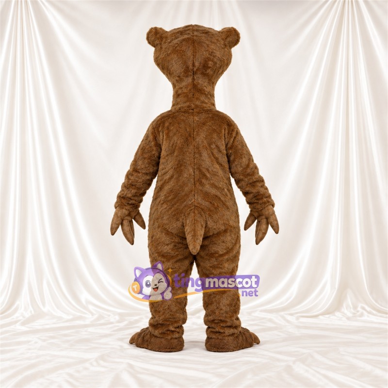 Brown Sloth Mascot Costume Brown Sloth Mascot Costume