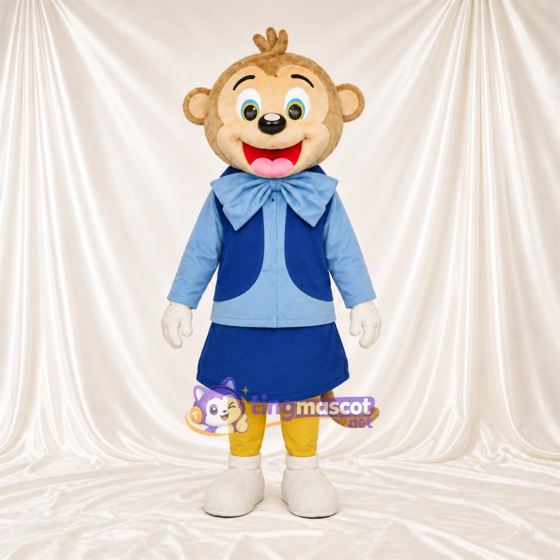 Maskottchenkostüm Affe – braun – Kleid Maskottchenkostüm Affe – braun – Kleid