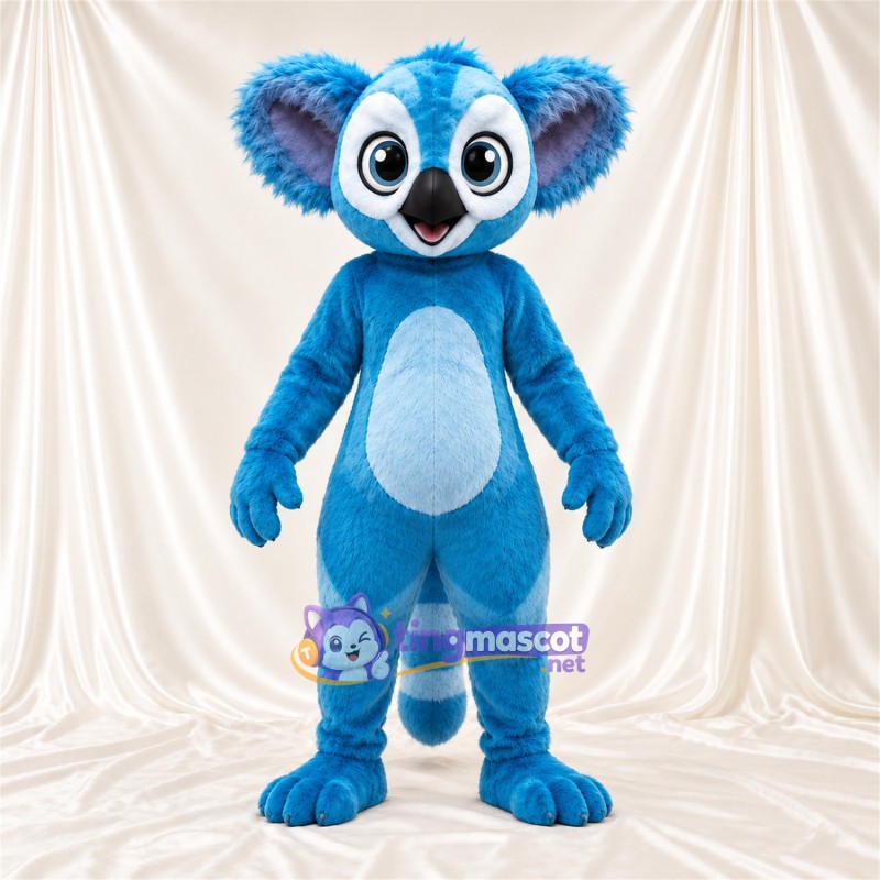 Maskottchenkostüm Lemur – blau Maskottchenkostüm Lemur – blau