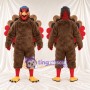 Brown Turkey Mascot Costume