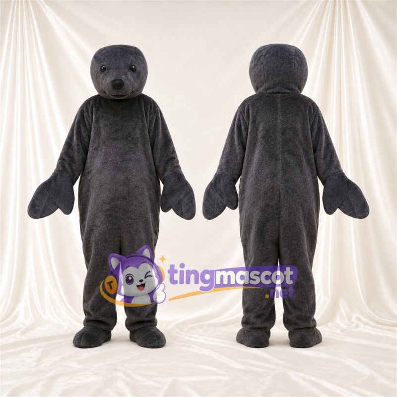 Costume de mascotte Phoque – gris