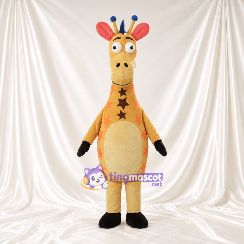 Costume de mascotte Girafe – jaune Costume de mascotte Girafe – jaune