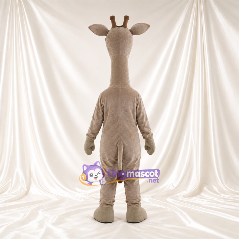 Costume de mascotte Girafe – brun clair Costume de mascotte Girafe – brun clair