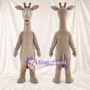 Costume de mascotte Girafe – brun clair