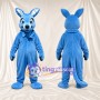 Blue Kangaroo Mascot Costume - Blue Jumpsuit