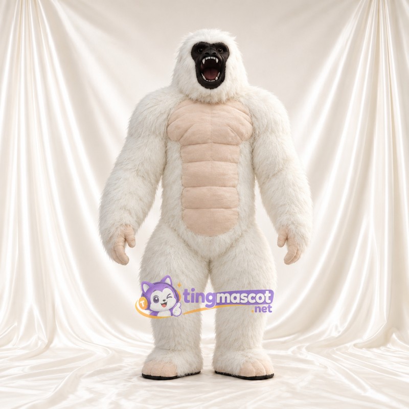 Costume de mascotte Gorille – blanc Costume de mascotte Gorille – blanc