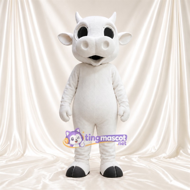 Costume de mascotte Vache – blanc Costume de mascotte Vache – blanc